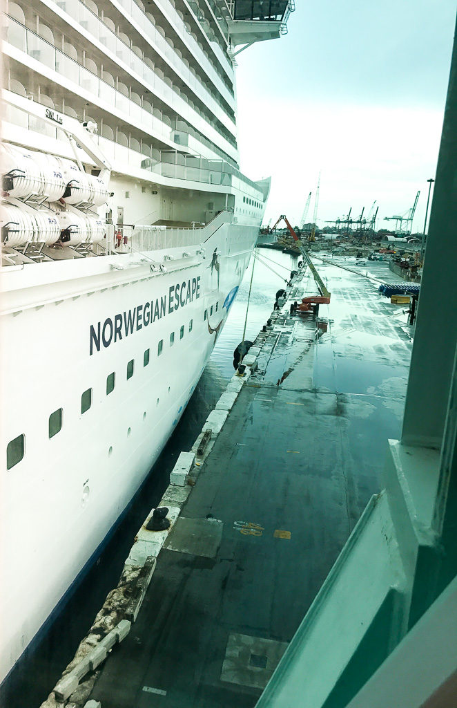 Hull of the Norwegian Escape