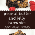 Peanut Butter and Jelly Brownies pin