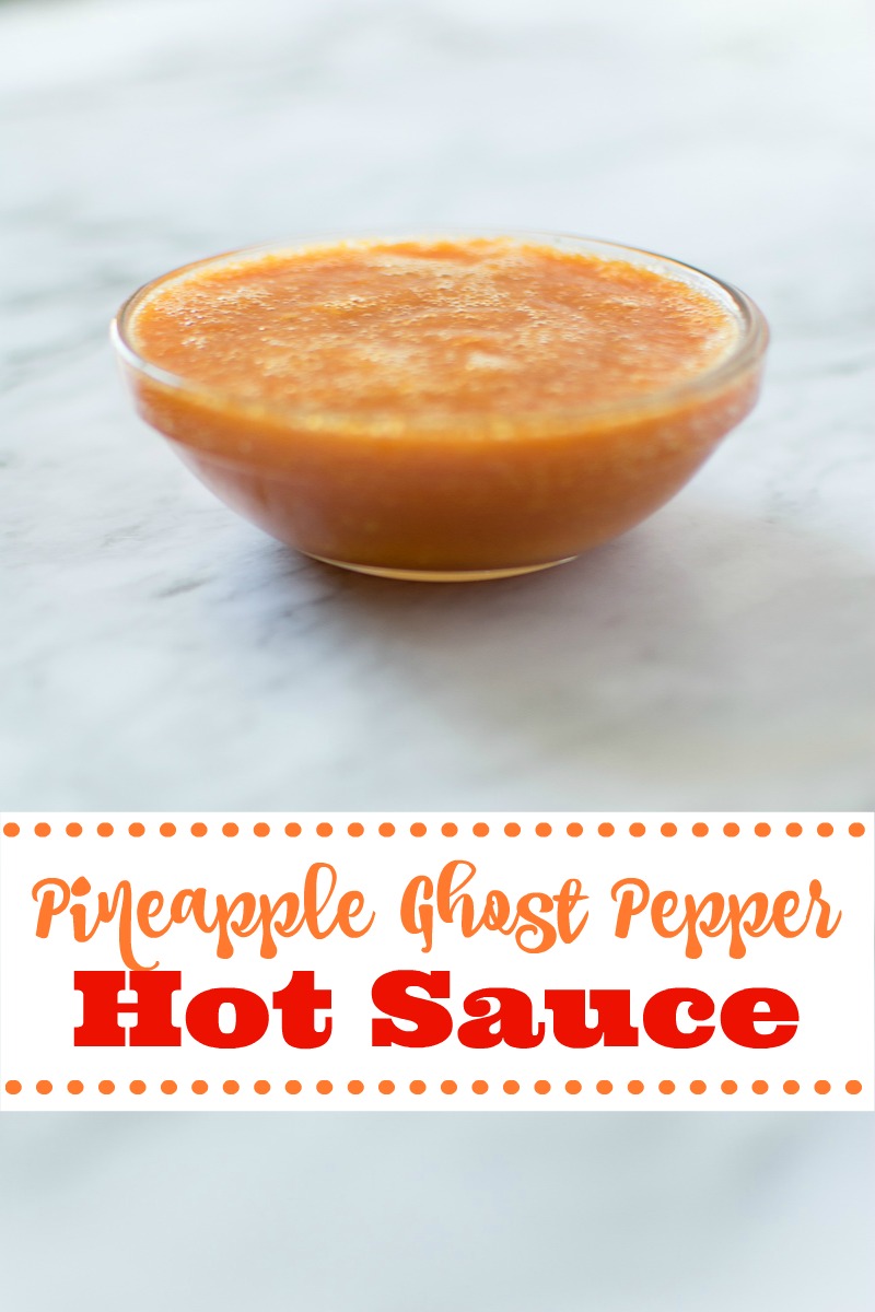 Pineapple Ghost Pepper Sauce