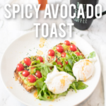 Spicy Avocado Toast Pin Image