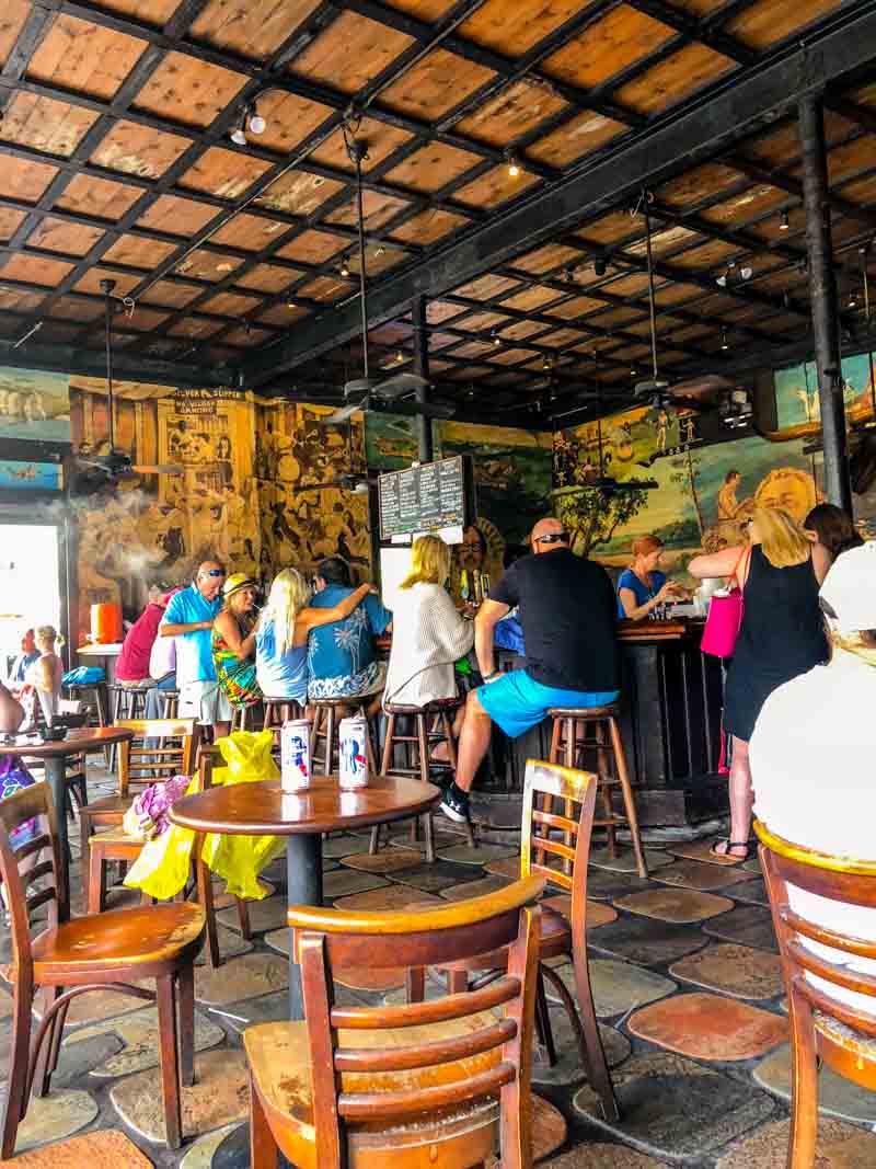 The Bull bar in Key West