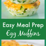 Easy Meal Prep Egg Muffins Pin Image
