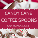 Candy Cane Coffee Spoons Pin Image