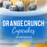 Orange Crunch Cupcakes Pin Image