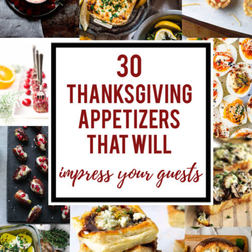 Thanksgiving Appetizers Pin Image