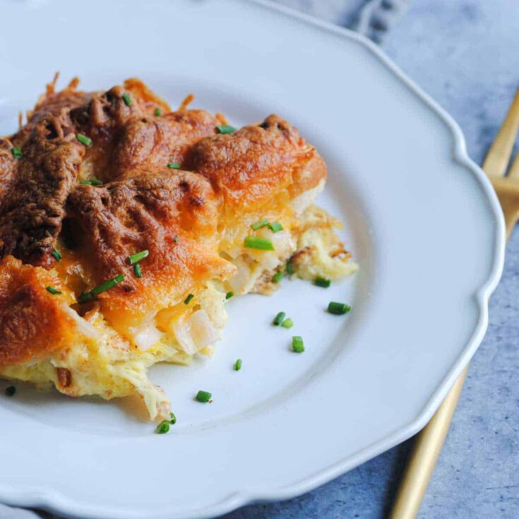 Image for Savory French Toast Casserole with Chives