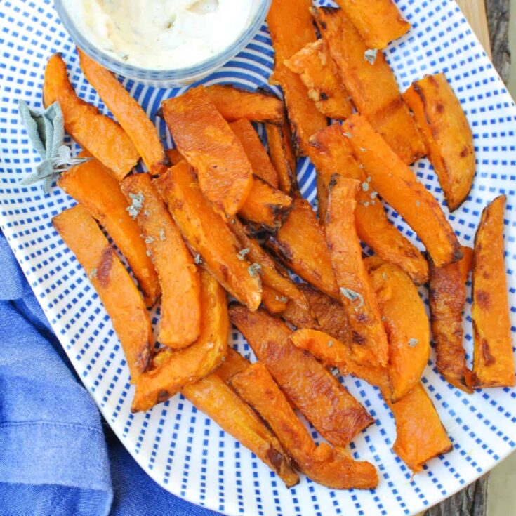 Image for Butternut Squash Fries Air Fryer