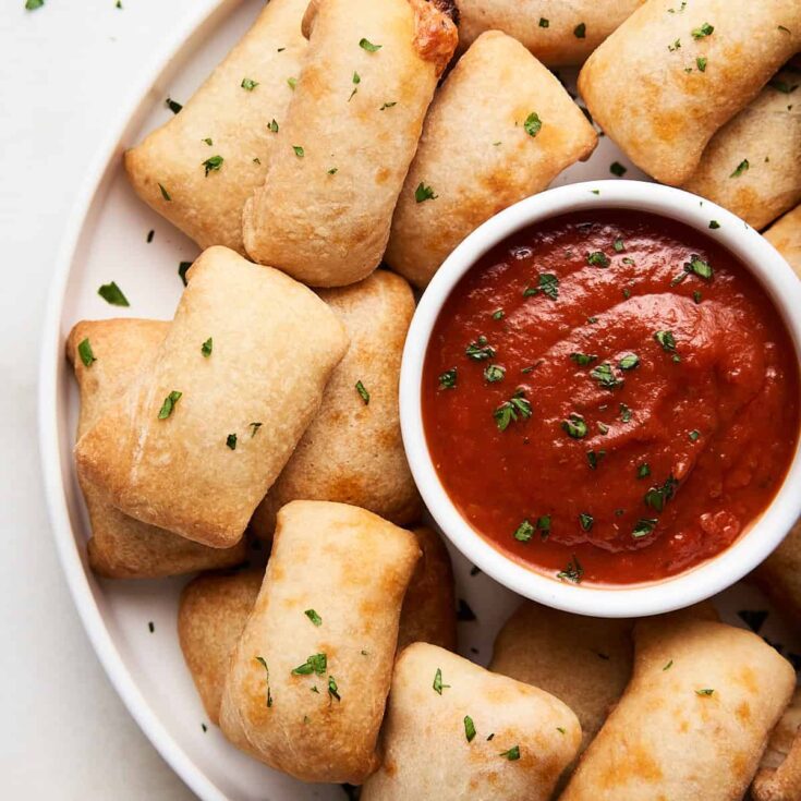 Image for Air Fryer Pizza Rolls (Homemade or Frozen)