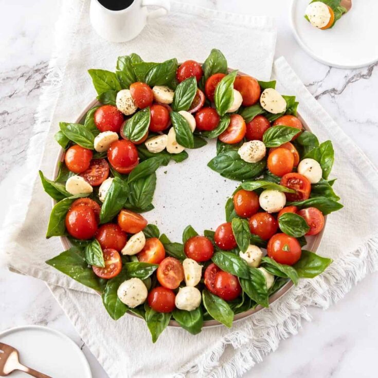 Image for Caprese Christmas Wreath