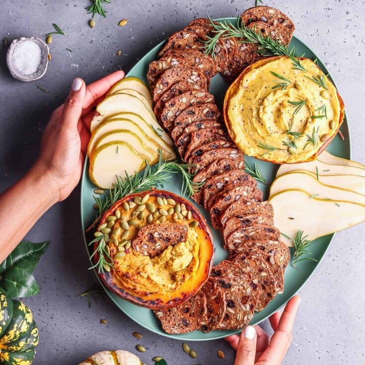 Image for Pumpkin dip with goat cheese