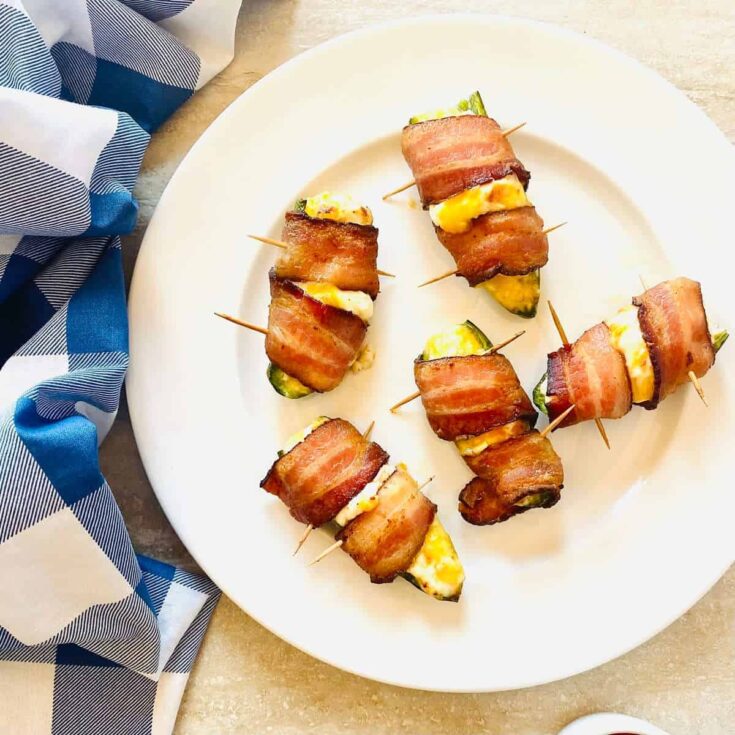 Image for Air Fryer Bacon Wrapped Jalapeno Poppers
