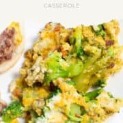 broccoli and cheese casserole pin image 2