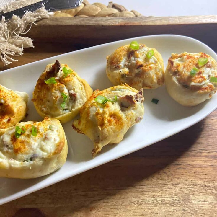 Image for Turkey Bacon and Crescent Roll Appetizer