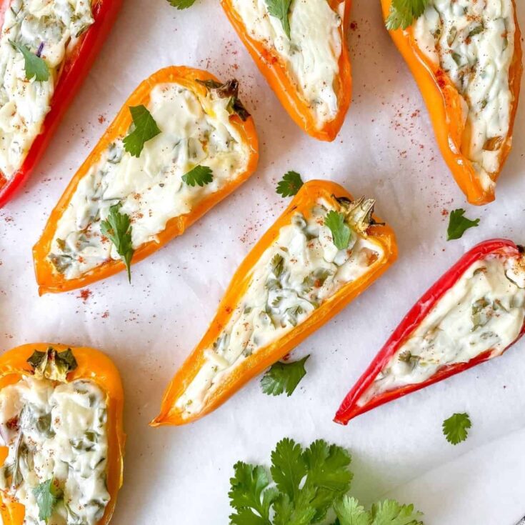Image for Herb Cream Cheese Stuffed Mini Peppers