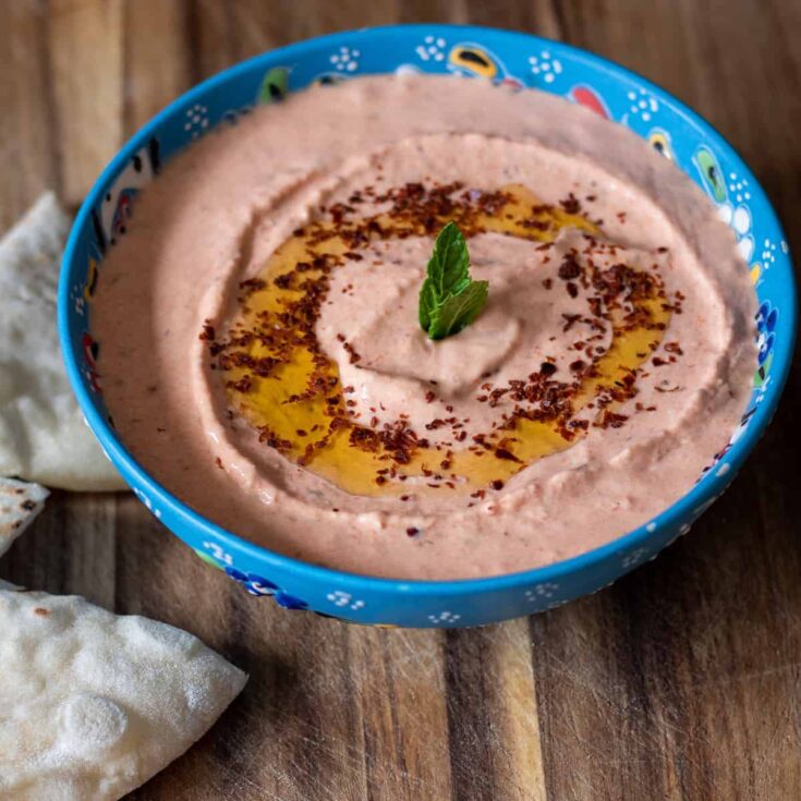 Image for Tirokafteri Recipe - Spicy Whipped Feta Dip