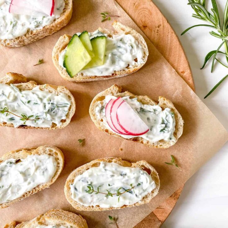 Image for Whipped Ricotta Crostini