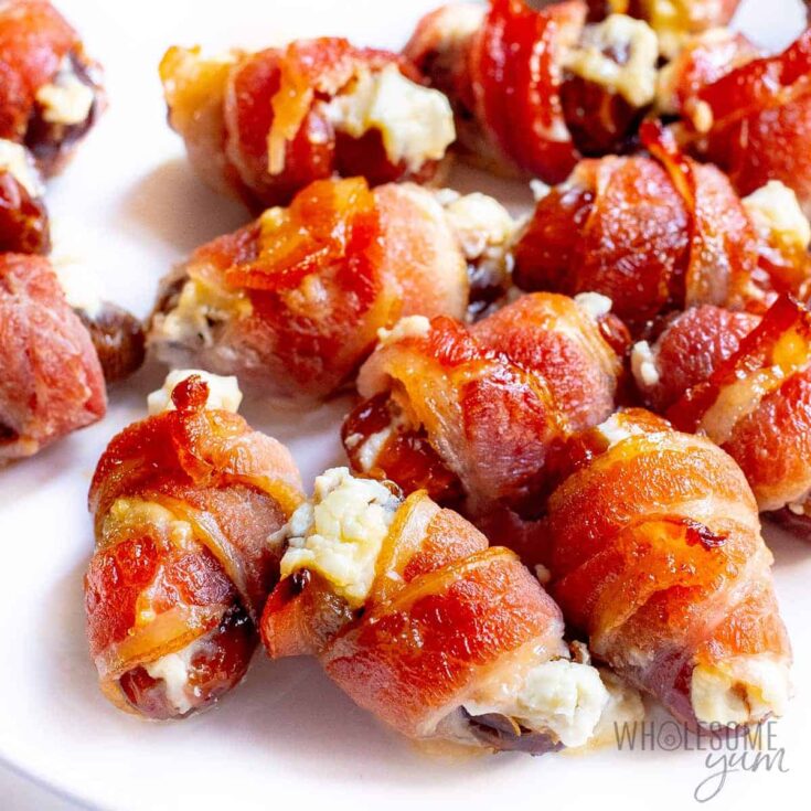 Image for Bacon Wrapped Dates With Goat Cheese