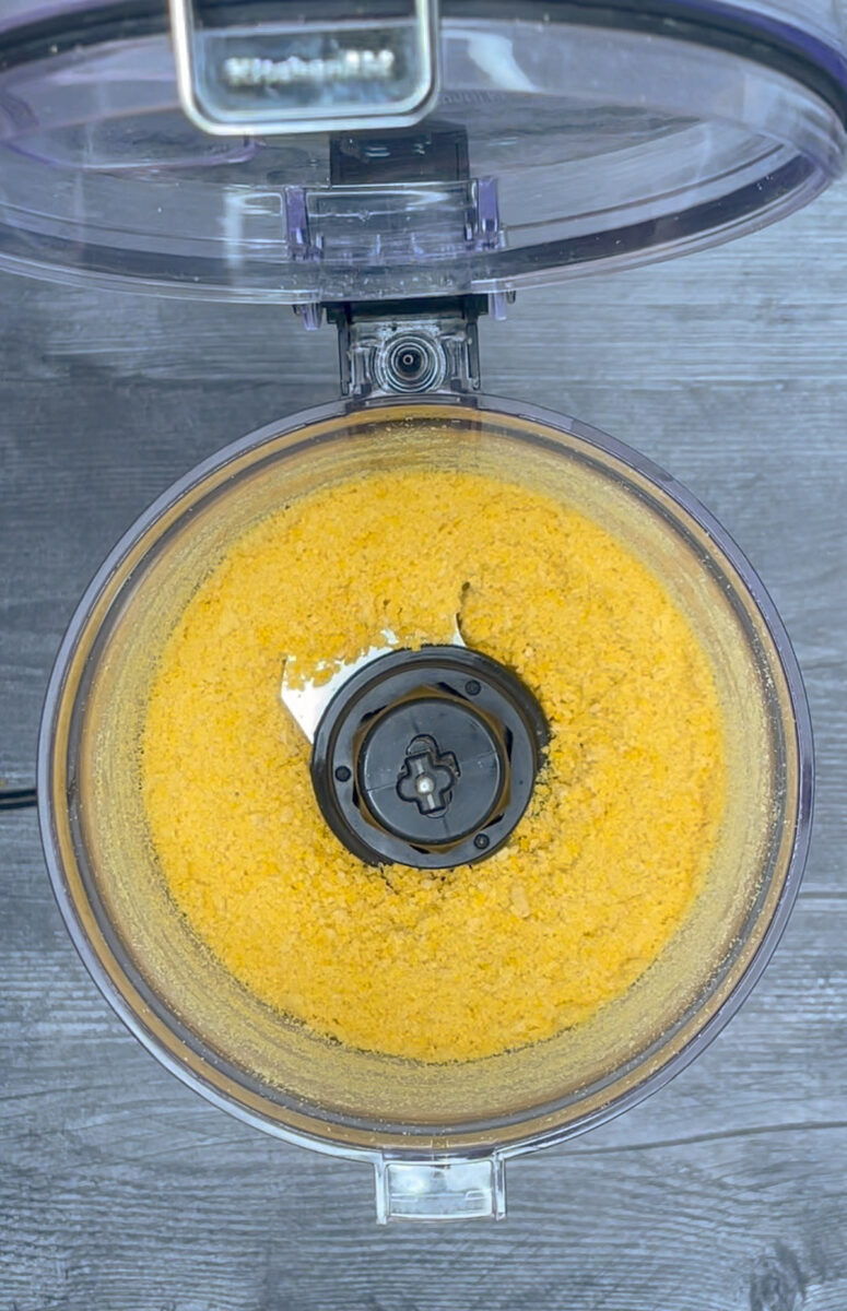 captain crunch cereal ground in food processor