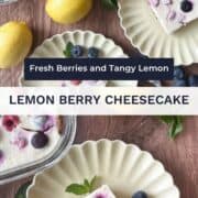 Lemon Berry Cheesecake Bars Pin Image 3