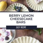 Lemon Berry Cheesecake Bars Pin Image 6