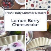 Lemon Berry Cheesecake Bars Pin Image 7