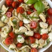 tortellini caprese salad pin image 1