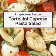 tortellini caprese salad pin image 5