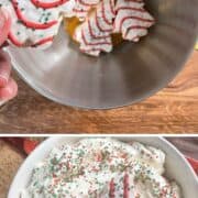 Christmas tree dip recipe pin image 2