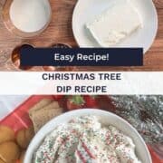 Christmas tree dip recipe pin image 3