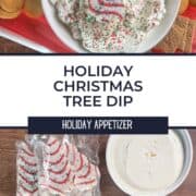 Christmas tree dip recipe pin image 6