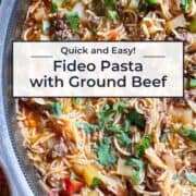 Fideo with ground beef pin image 5