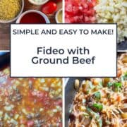 Fideo with ground beef pin image 7