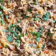 Fideo with ground beef pin image 9